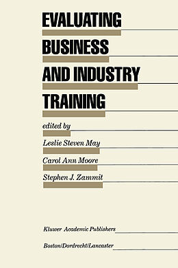 E-Book (pdf) Evaluating Business and Industry Training von 