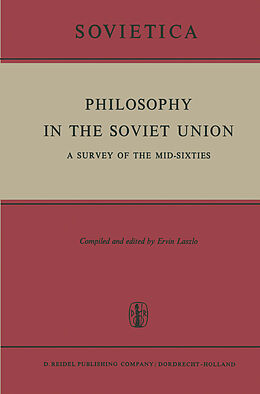Couverture cartonnée Philosophy in the Soviet Union de E. Laszlo