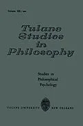 E-Book (pdf) Studies in Philosophical Psychology von James K. Feibleman, Harold N. Lee, Donald S. Lee