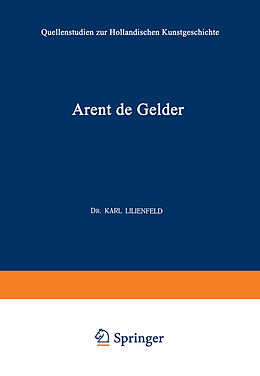 E-Book (pdf) Arent de Gelder von Karl Lilienfeld