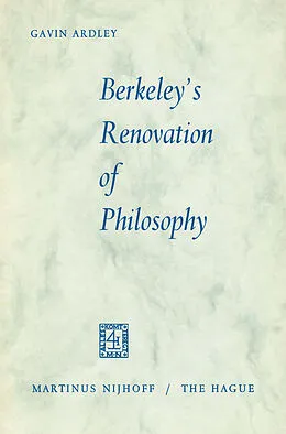 E-Book (pdf) Berkeley's Renovation of Philosophy von Gavin Ardley