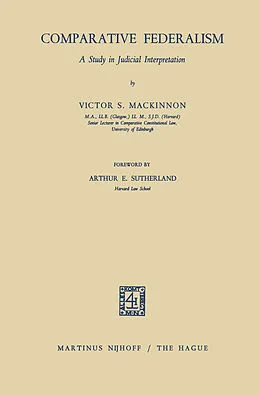 E-Book (pdf) Comparative Federalism von Victor S. Mackinnon