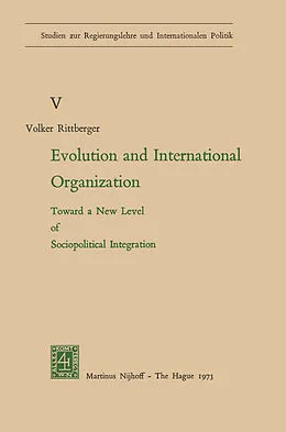 E-Book (pdf) Evolution and International Organization von Volker Rittberger