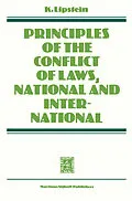 E-Book (pdf) Principles of the Conflict of Laws National and International von K. Lipstein