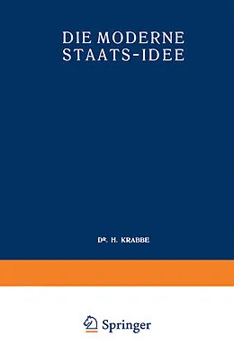 E-Book (pdf) Die Moderne Staats-Idee von H. Krabbe