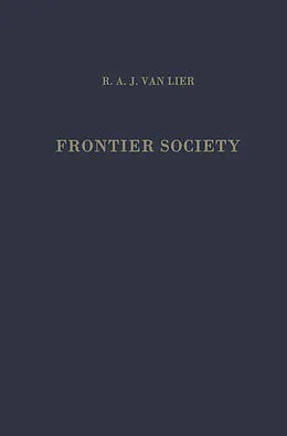 E-Book (pdf) Frontier Society von R. A. J. Lier, Maria J. L. Yperen