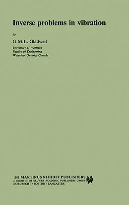 E-Book (pdf) Inverse problems in vibration von G. M. L. Gladwell