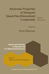 Kartonierter Einband Electronic Properties of Inorganic Quasi-One-Dimensional Compounds von