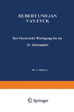 E-Book (pdf) Hubert und Jan van Eyck von L Scheewe