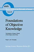 E-Book (pdf) Foundations of Objective Knowledge von Sergio L. De C. Fernandes