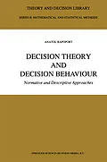 E-Book (pdf) Decision Theory and Decision Behaviour von Anatol Rapoport