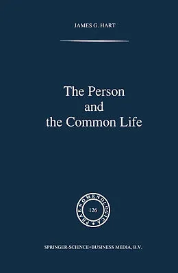 E-Book (pdf) The Person and the Common Life von J. G. Hart