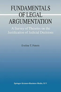 E-Book (pdf) Fundamentals of Legal Argumentation von Eveline T. Feteris