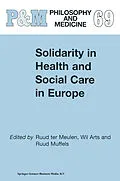 E-Book (pdf) Solidarity in Health and Social Care in Europe von 