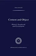 E-Book (pdf) Content and Object von J. Cavallin