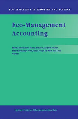 E-Book (pdf) Eco-Management Accounting von Matteo Bartolomeo, M. D. Bennett, J. J. Bouma