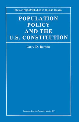 E-Book (pdf) Population Policy and the U.S. Constitution von L. D. Barnett