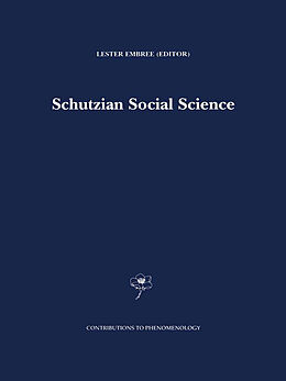 eBook (pdf) Schutzian Social Science de 
