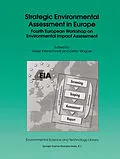 E-Book (pdf) Strategic Environmental Assessment in Europe von 