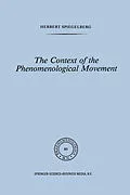 E-Book (pdf) The Context of the Phenomenological Movement von E. Spiegelberg