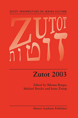 Couverture cartonnée Zutot 2003 de 