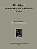 E-Book (pdf) Die Vögel des Freistaates und Fürstentums Lübeck von Werner Hagen