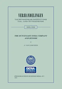 E-Book (pdf) The Dutch East India Company and Mysore, 1762-1790 von Jan van Lohuizen