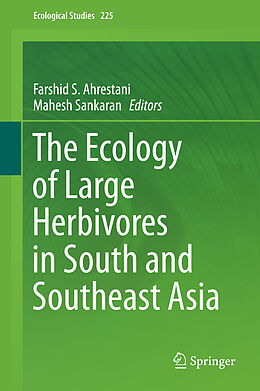 Livre Relié The Ecology of Large Herbivores in South and Southeast Asia de 