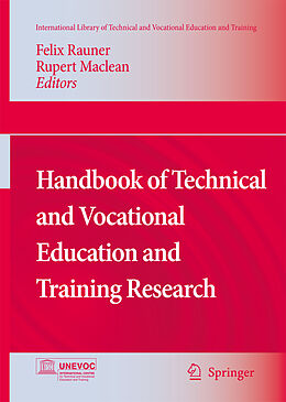 Couverture cartonnée Handbook of Technical and Vocational Education and Training Research de 