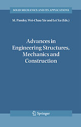 Couverture cartonnée Advances in Engineering Structures, Mechanics & Construction de 