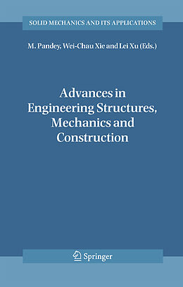 Couverture cartonnée Advances in Engineering Structures, Mechanics & Construction de 