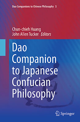 Kartonierter Einband Dao Companion to Japanese Confucian Philosophy von 