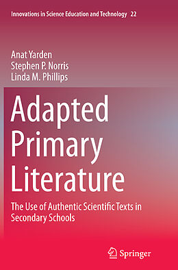 Kartonierter Einband Adapted Primary Literature von Anat Yarden, Linda M. Phillips, Stephen P. Norris