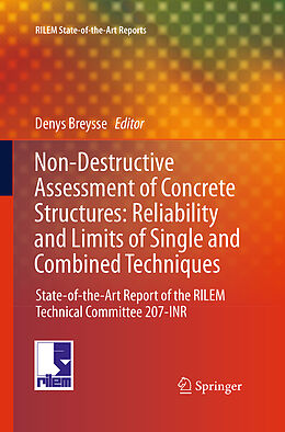 Kartonierter Einband Non-Destructive Assessment of Concrete Structures: Reliability and Limits of Single and Combined Techniques von 
