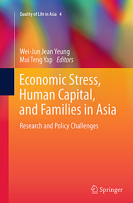 Couverture cartonnée Economic Stress, Human Capital, and Families in Asia de 