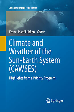 Couverture cartonnée Climate and Weather of the Sun-Earth System (CAWSES) de 