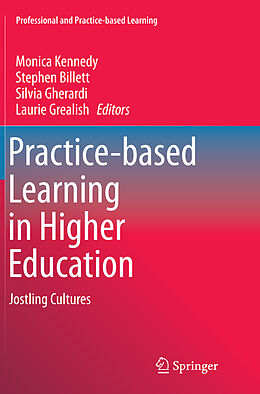 Couverture cartonnée Practice-based Learning in Higher Education de 