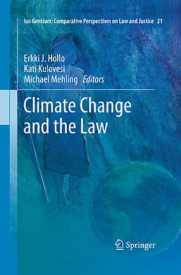 Kartonierter Einband Climate Change and the Law von 