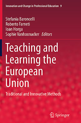 Couverture cartonnée Teaching and Learning the European Union de 