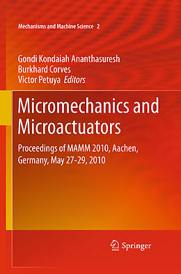Kartonierter Einband Micromechanics and Microactuators von 