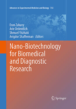 Couverture cartonnée Nano-Biotechnology for Biomedical and Diagnostic Research de 