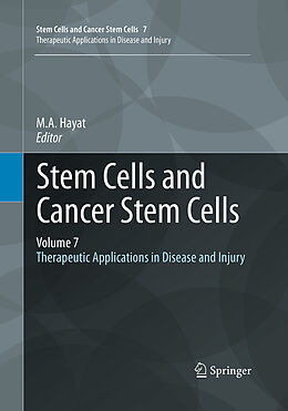 Couverture cartonnée Stem Cells and Cancer Stem Cells, Volume 7 de 