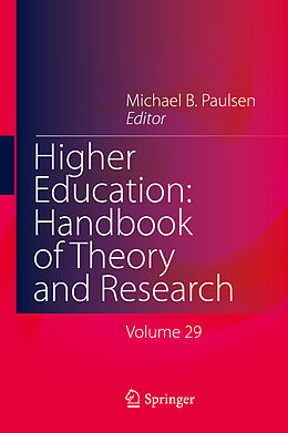 Fester Einband Higher Education: Handbook of Theory and Research von 