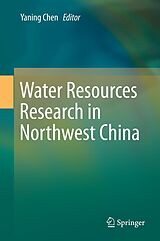 eBook (pdf) Water Resources Research in Northwest China de Yaning Chen