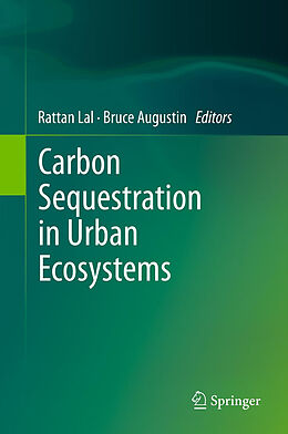 Couverture cartonnée Carbon Sequestration in Urban Ecosystems de 