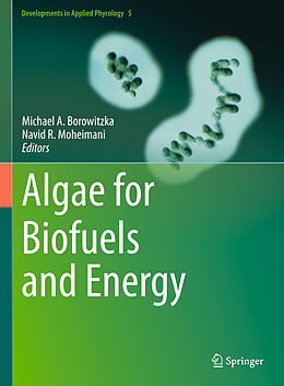 Couverture cartonnée Algae for Biofuels and Energy de 