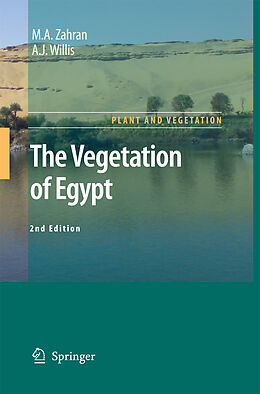 Kartonierter Einband The Vegetation of Egypt von A. J. Willis, M. A. Zahran