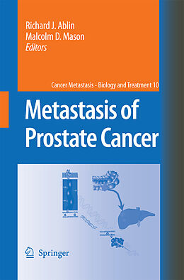 Couverture cartonnée Metastasis of Prostate Cancer de 