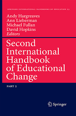 Couverture cartonnée Second International Handbook of Educational Change de 