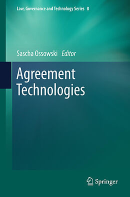 Couverture cartonnée Agreement Technologies de 